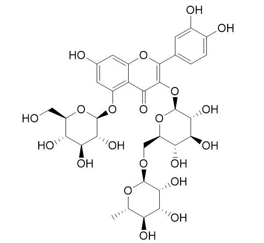 槲皮素-5-葡萄糖-3-芸香糖苷