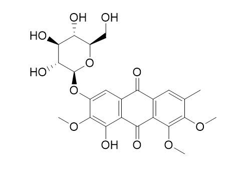 2-甲醚-橙黄决明素-6-O-葡萄糖苷