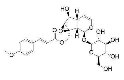 10-O-trans-对甲氧基肉桂酰梓醇