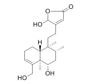 6α,16,18-Trihydroxycleroda-3,13-dien-15,16-olide