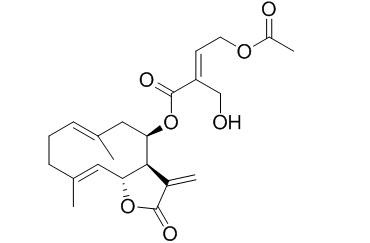 8β-(4-Acetoxy-5-hydroxytigloyloxy)costunolide