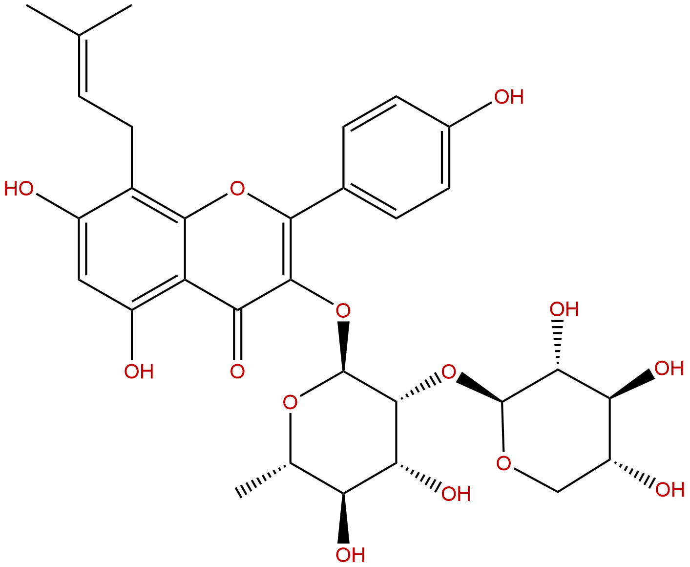 大花淫羊藿苷F