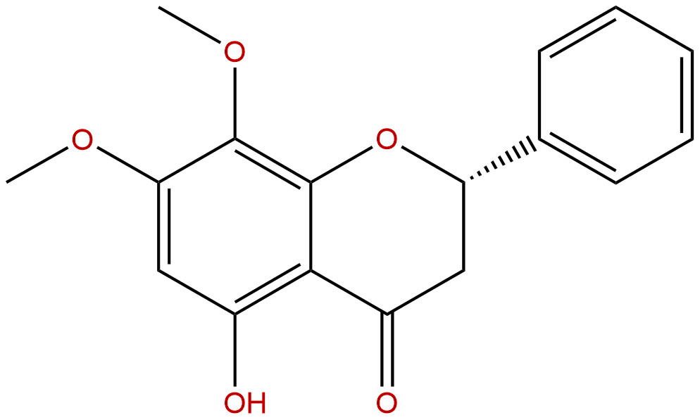 5-Hydroxy-7,8-dimethoxyflavanone