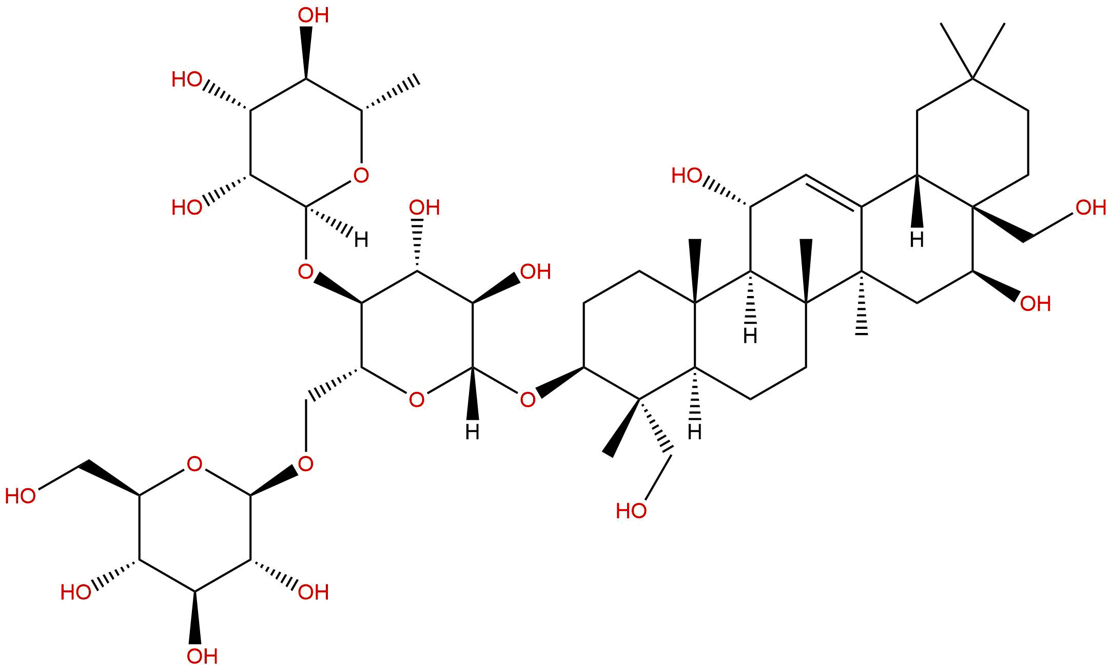 11(α)-羟基柴胡皂苷K