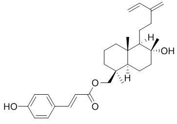 8α-Hydroxylabda-13(16),14-dien-19-yl p-hydroxycinnamate