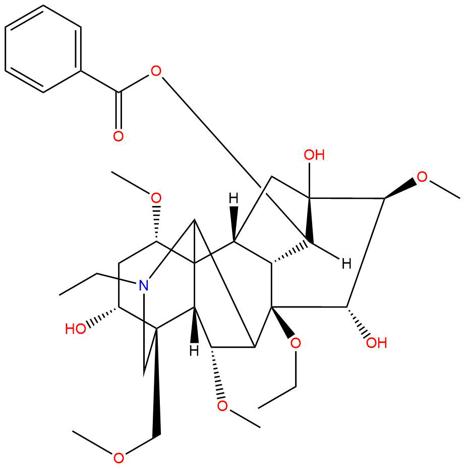 8-O-乙基-14-苯甲酰乌头原碱