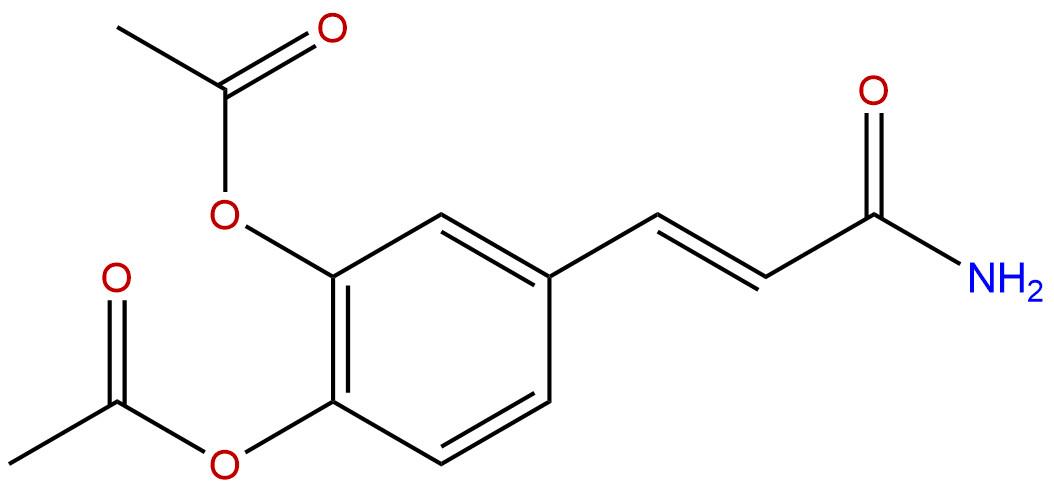 3,4-Diacetoxycinnamamide