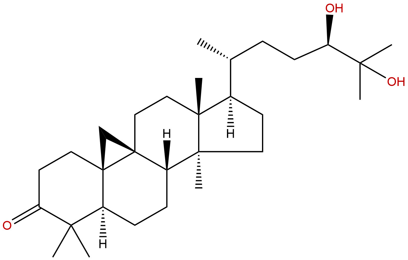 24,25-Dihydroxycycloartan-3-one