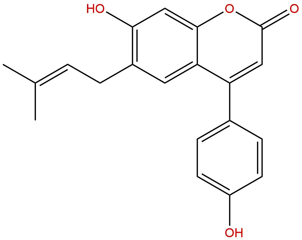 胀果香豆素甲