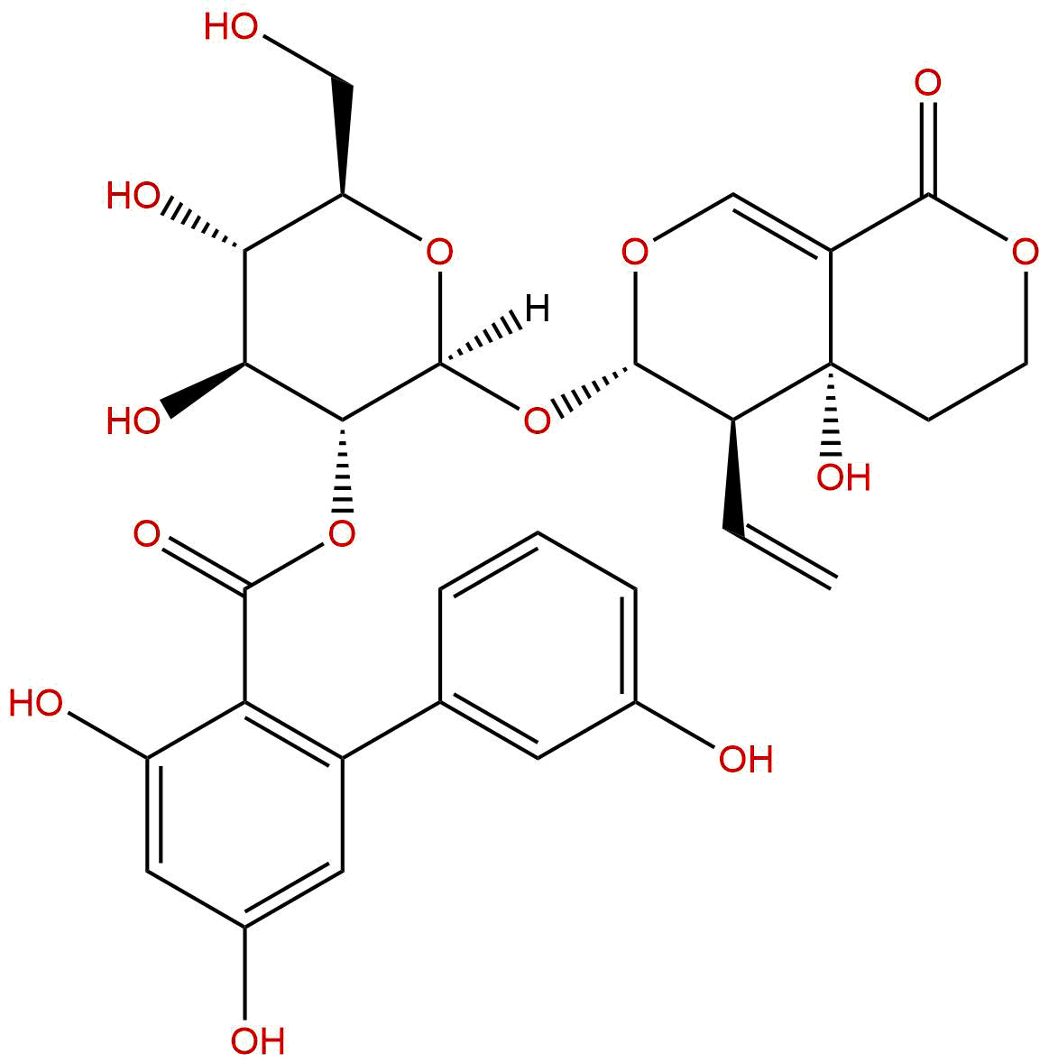 羟基当药苦酯苷