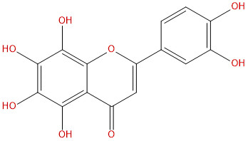 3',4',5,6,7,8-六羟基黄酮
