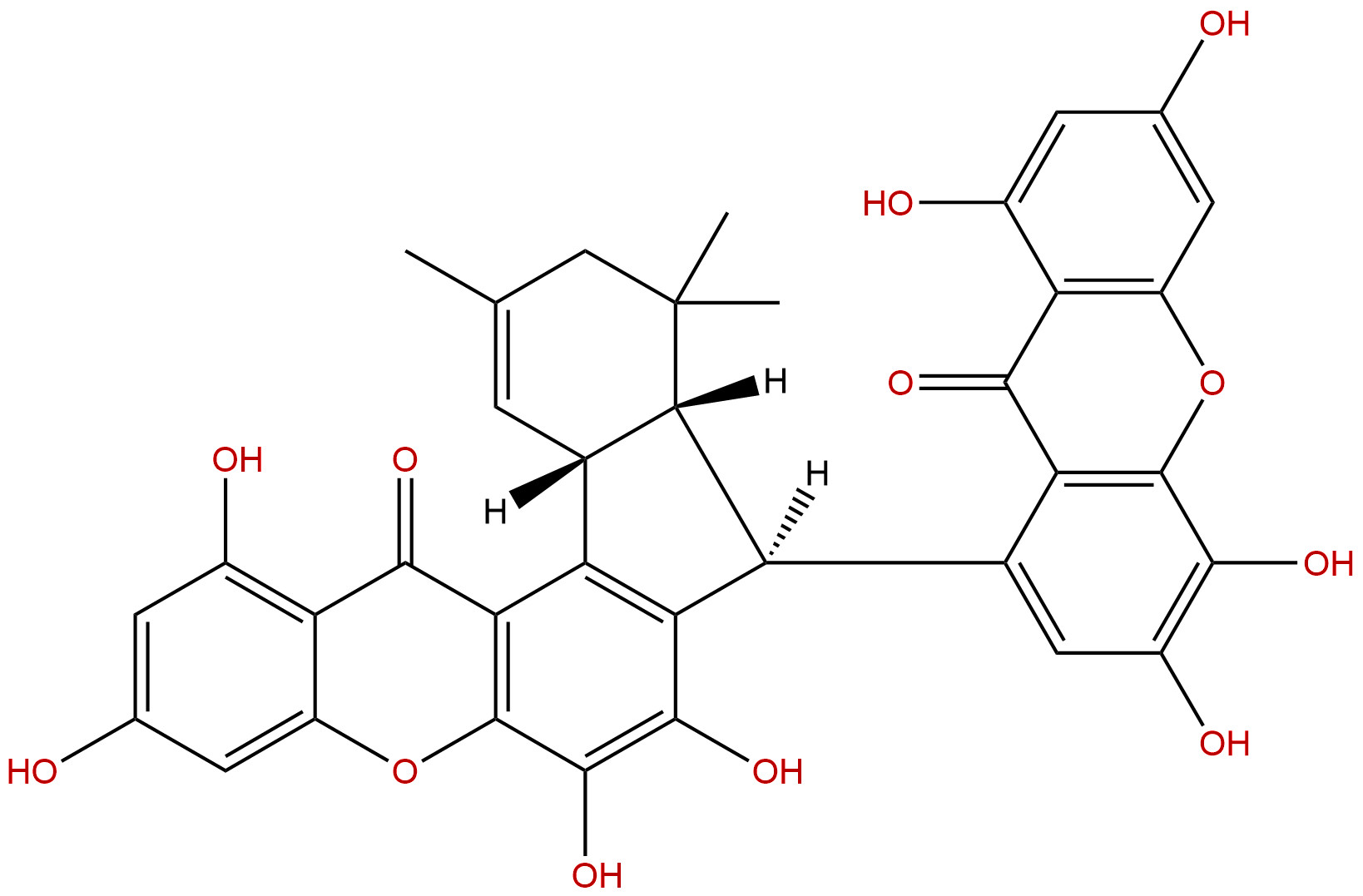 Griffipavixanthone