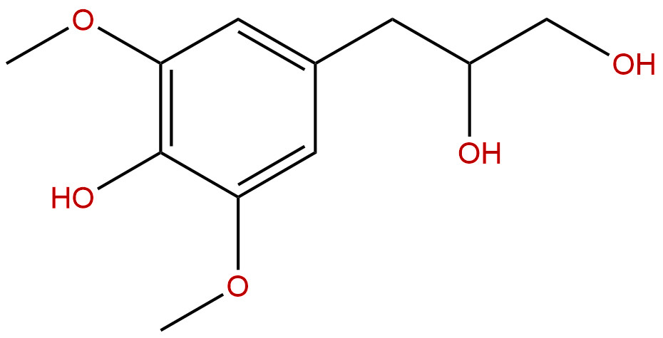 3-(4-Hydroxy-3,5-dimethoxyphenyl)-1,2-propanediol