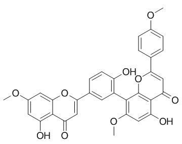 橡胶树双黄酮