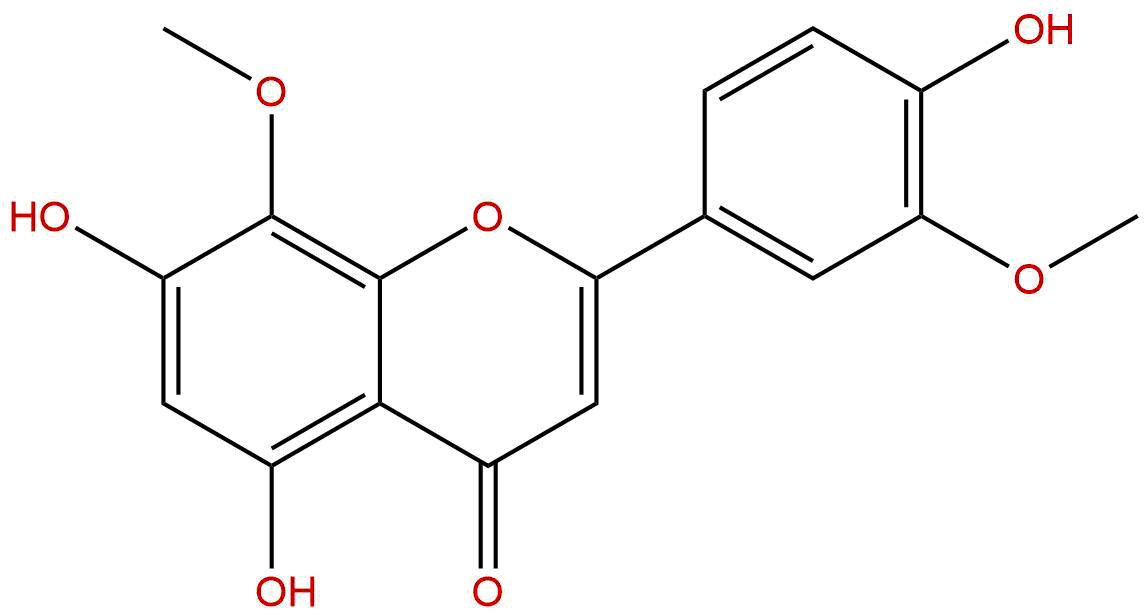 3',8-二甲氧基-4',5,7-三羟基黄酮
