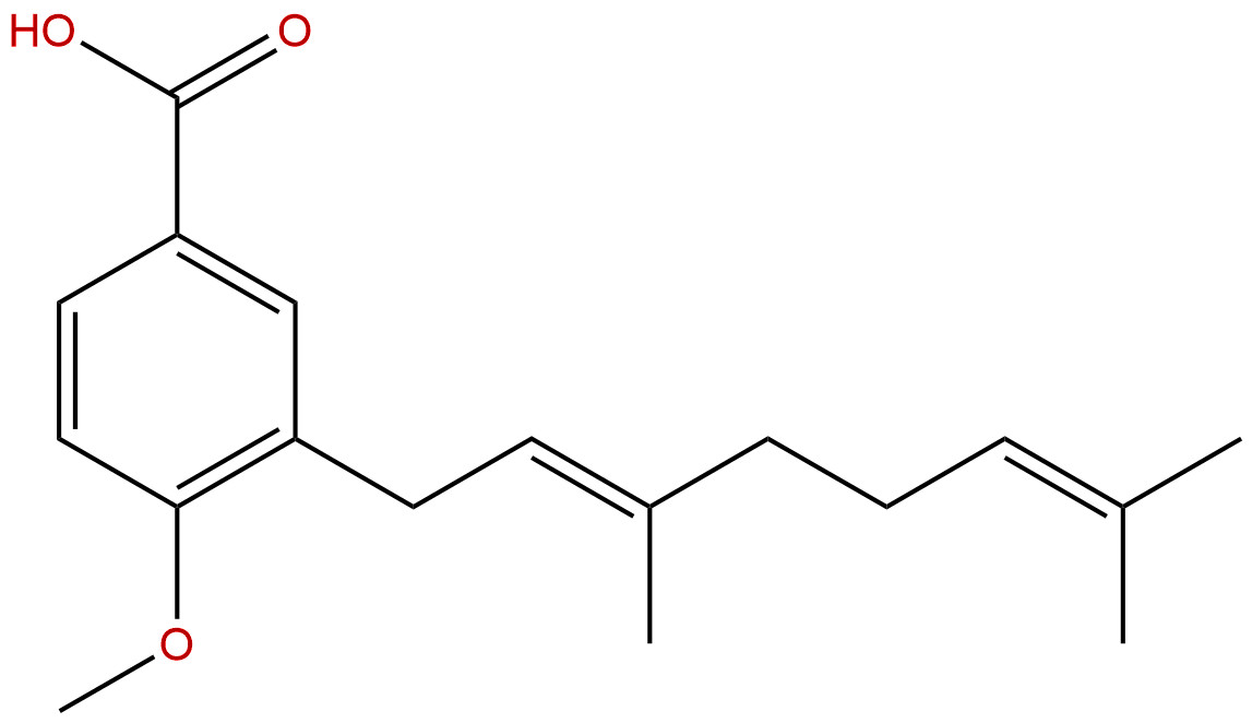 3-Geranyl-4-methoxybenzoic acid