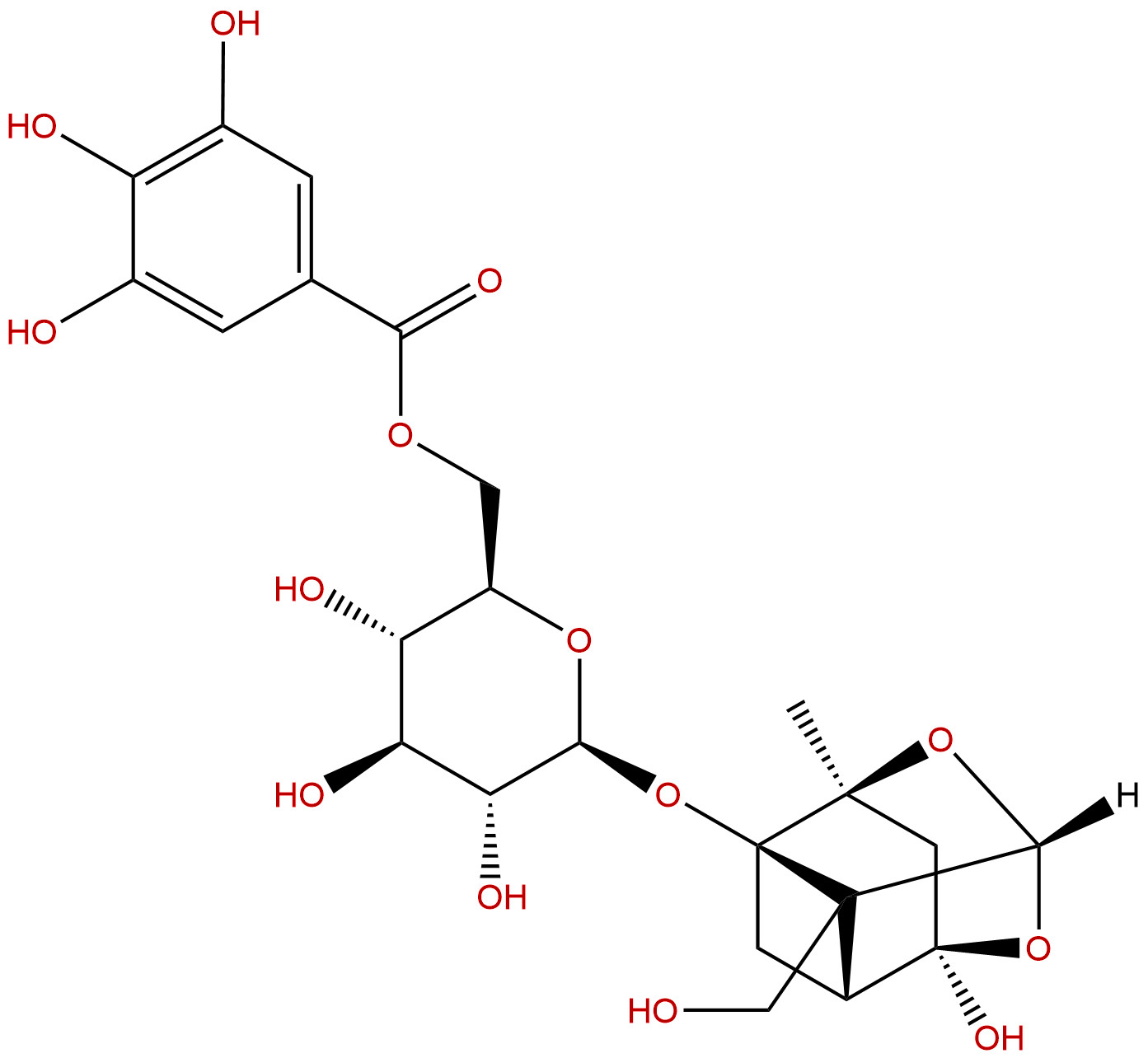 Debenzoylgalloylpaeoniflorin