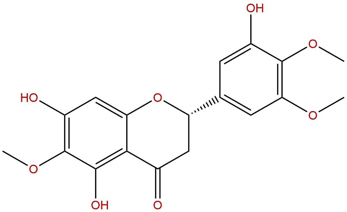 5,7,3'-Trihydroxy-6,4',5'-trimethoxyflavanone