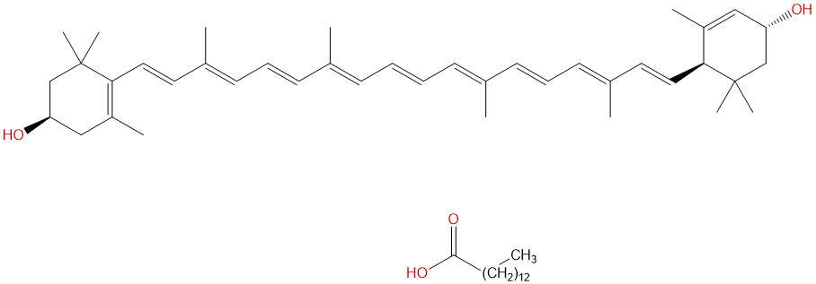 叶黄素单肉豆蔻酸酯