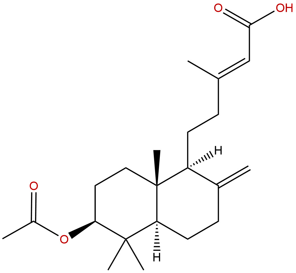 3-Acetoxy-8(17),13E-labdadien-15-oic acid