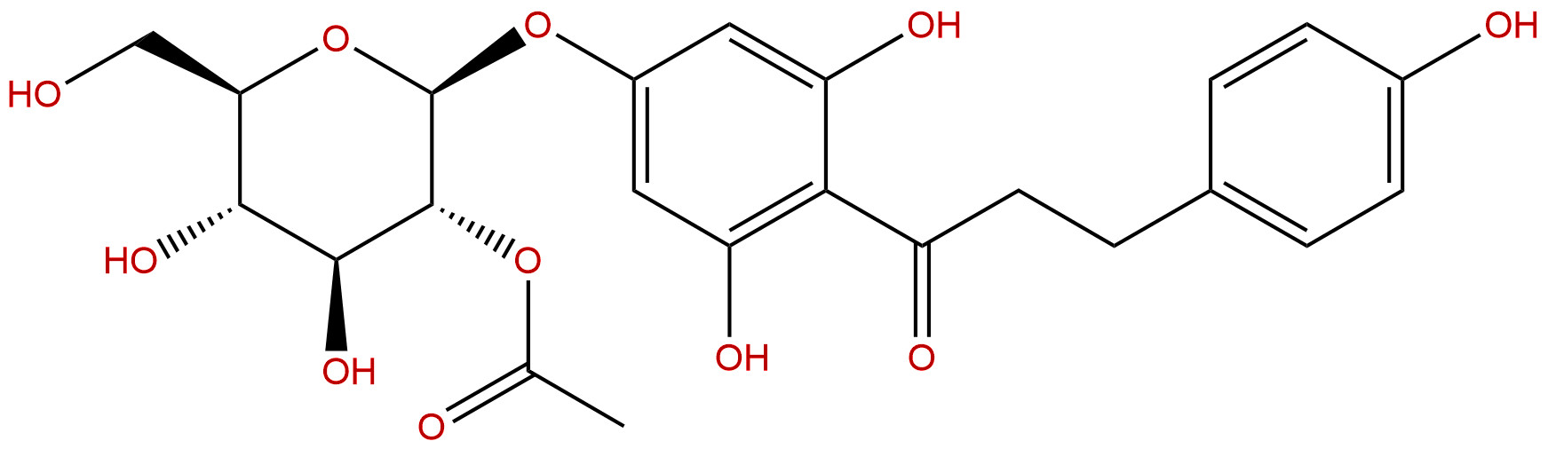 Trilobatin 2''-acetate