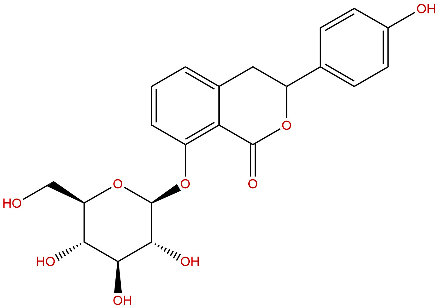 Hydrangenol 8-O-glucoside