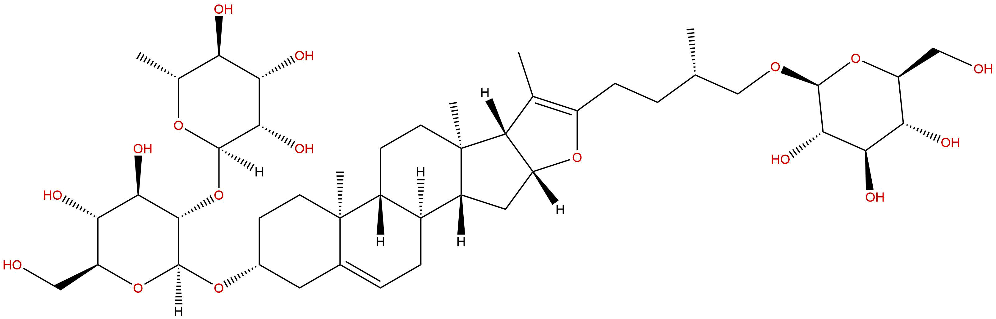 原纤细薯蓣次皂苷