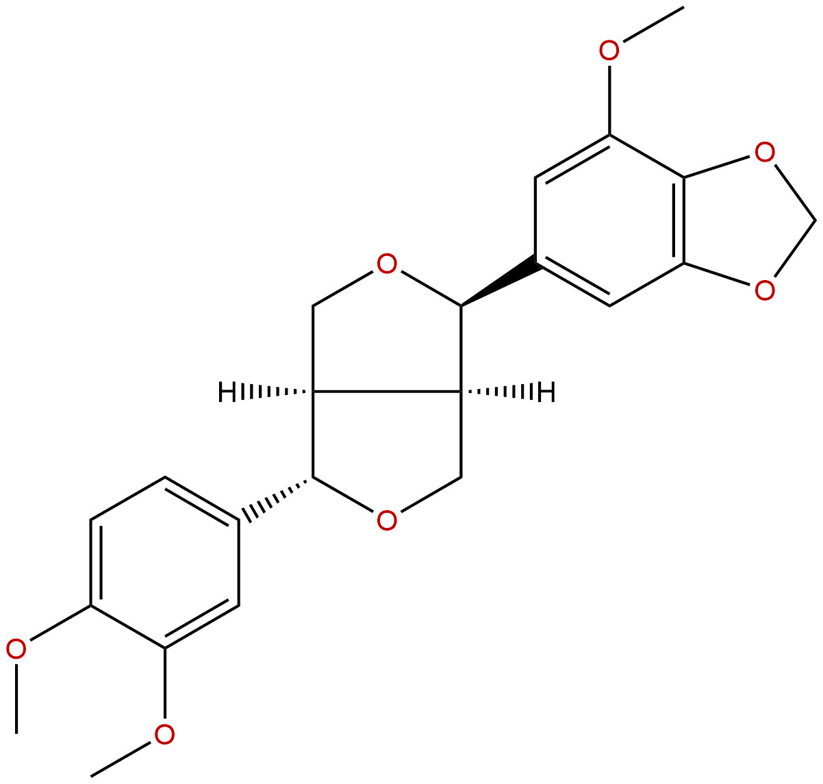 3,4,5'-Trimethoxy-3',4'-methylenedioxy-7,9':7',9-diepoxylignan