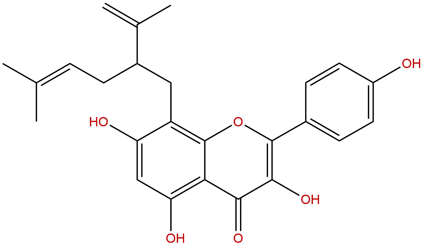 8-Lavandulylkaempferol