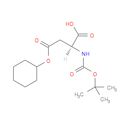 Boc-L-天冬氨酸4-环己酯