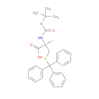 BOC-S-Trityl-L-半胱氨酸
