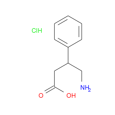 4-氨基-3-苯基丁酸盐酸盐